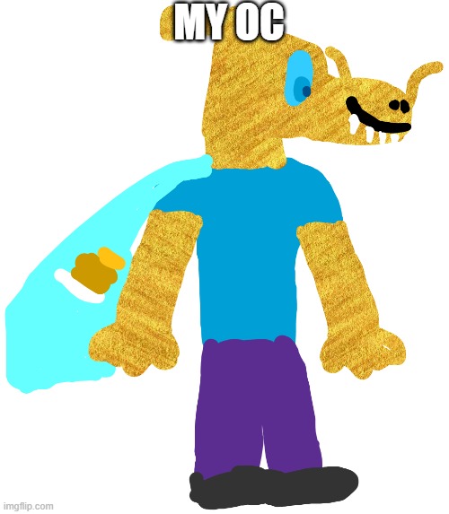 my oc i made  this is my oc i made he is a dragonborn from dnd | my oc | made w/ Imgflip meme maker