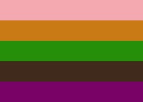 hey chat :D i made it: the pride flag for it: people with it: latex allergies: it | made w/ Imgflip meme maker