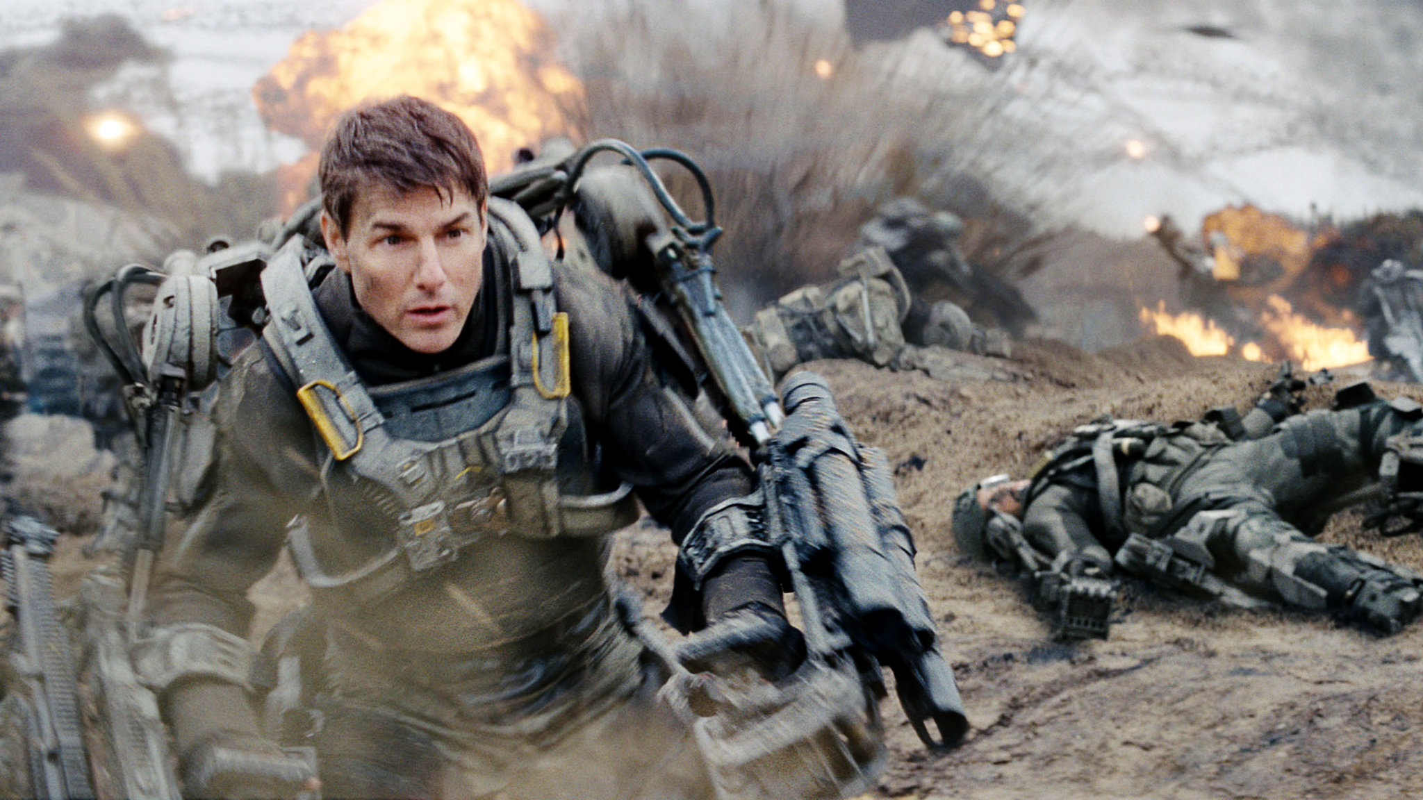 edge of tomorrow battle Blank Meme Template