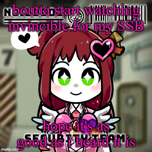 i don't have shit to do so uh | boutta start watching invincible for my SSB; hope it's as good as i heard it is | image tagged in lobotomy corp dragnoc queen of hatred e g o up close | made w/ Imgflip meme maker