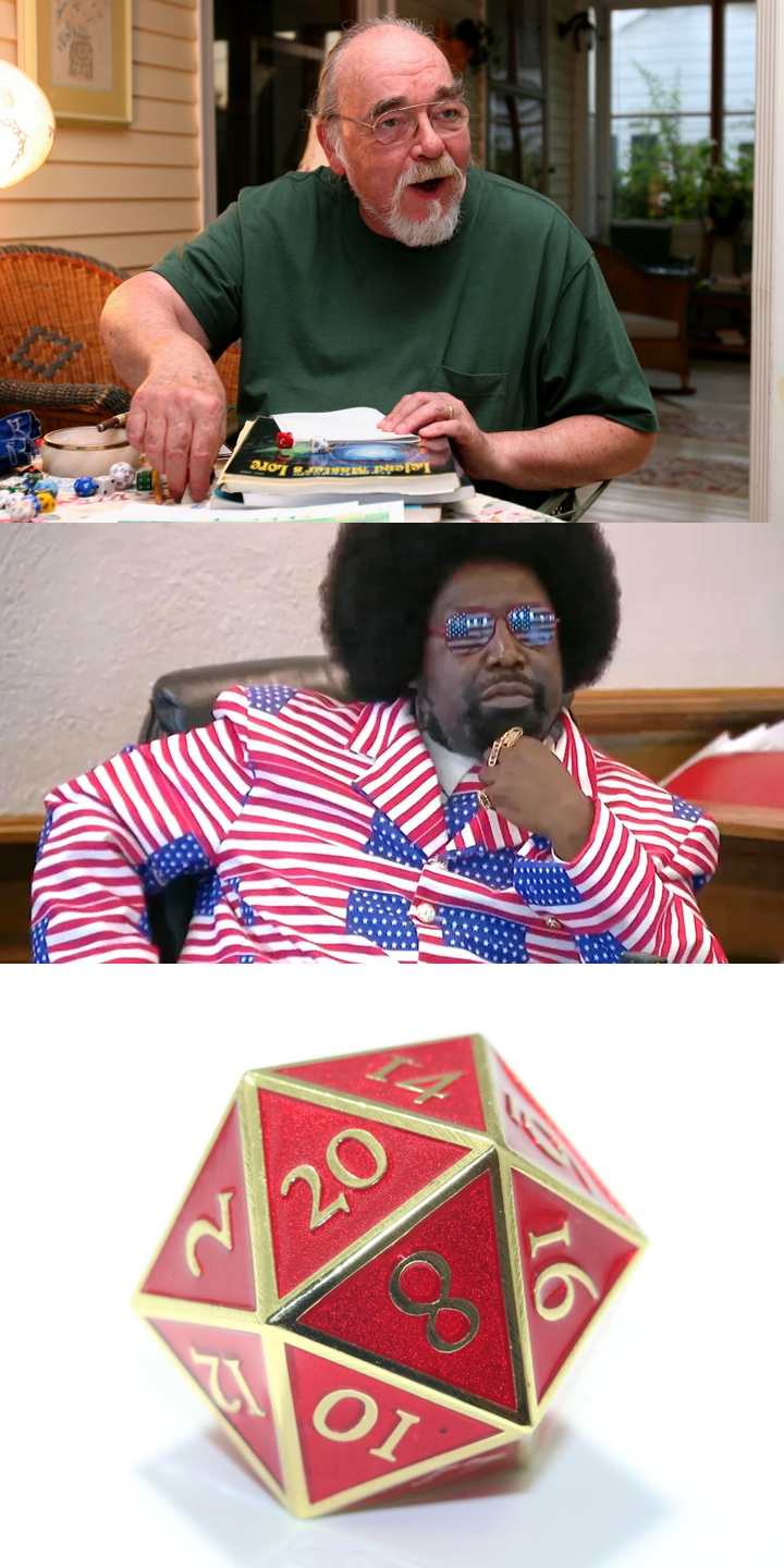 High Quality AfromanGaryGygaxNat20 Blank Meme Template