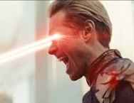 Homelander shooting lazer Blank Meme Template