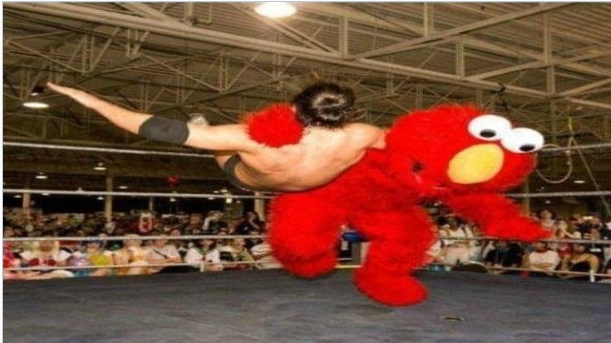 Elmo bodyslam Blank Meme Template