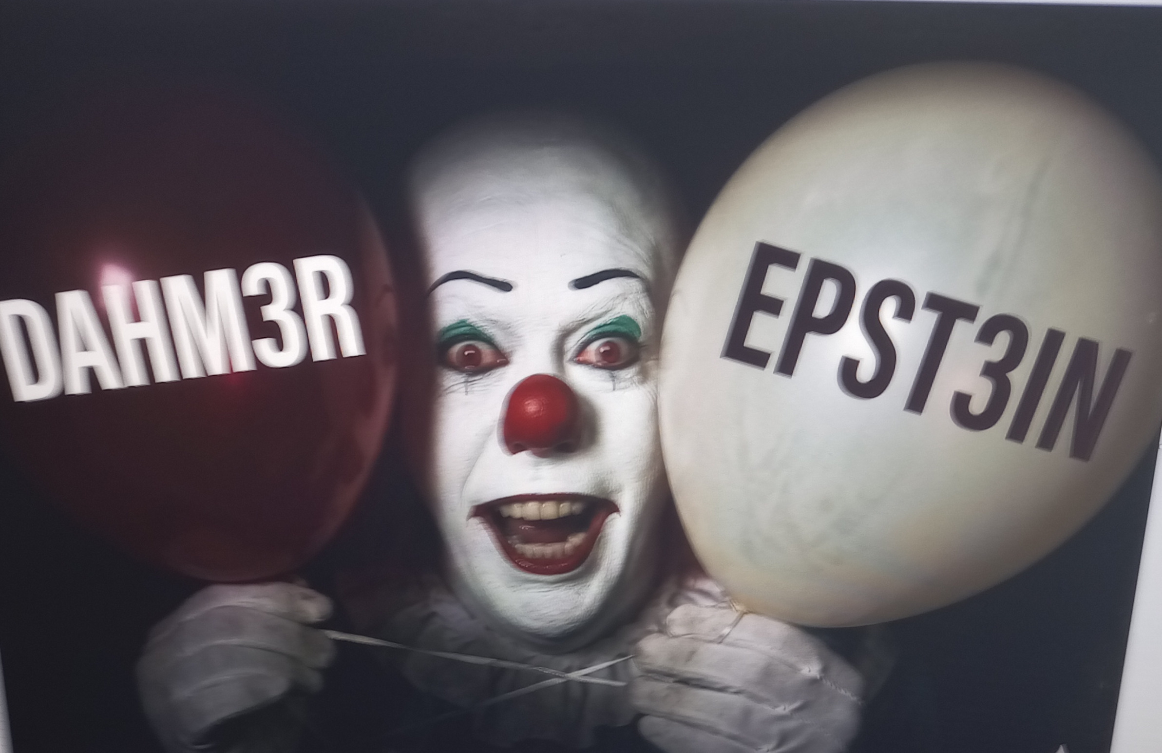 Pennywise Jeffrey balloons Blank Meme Template