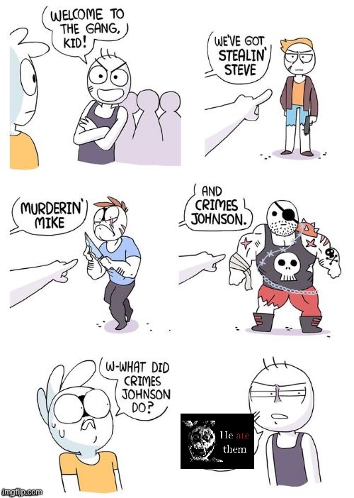 I saw an opportunity and took it | image tagged in crimes johnson | made w/ Imgflip meme maker