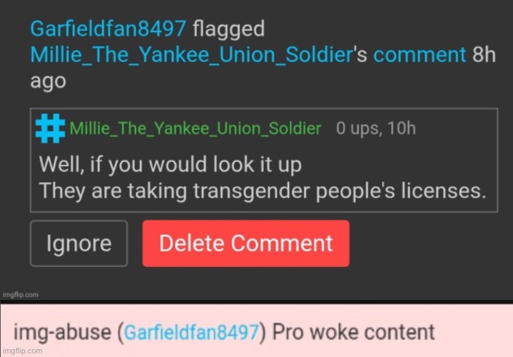 garfieldfan blackmail | image tagged in garfieldfan blackmail | made w/ Imgflip meme maker