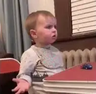 Confused Baby Blank Meme Template