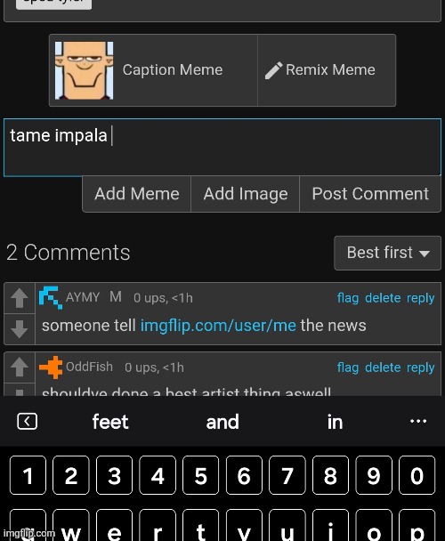 my keyboard autofill knows what's up | made w/ Imgflip meme maker