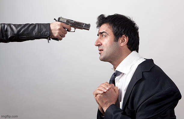 Man held with gun to head | image tagged in man held with gun to head | made w/ Imgflip meme maker