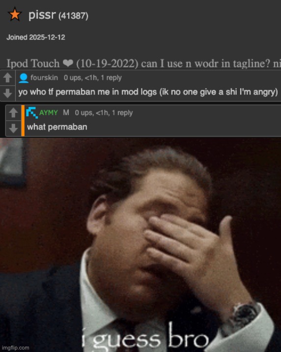 image tagged in i guess bro | made w/ Imgflip meme maker