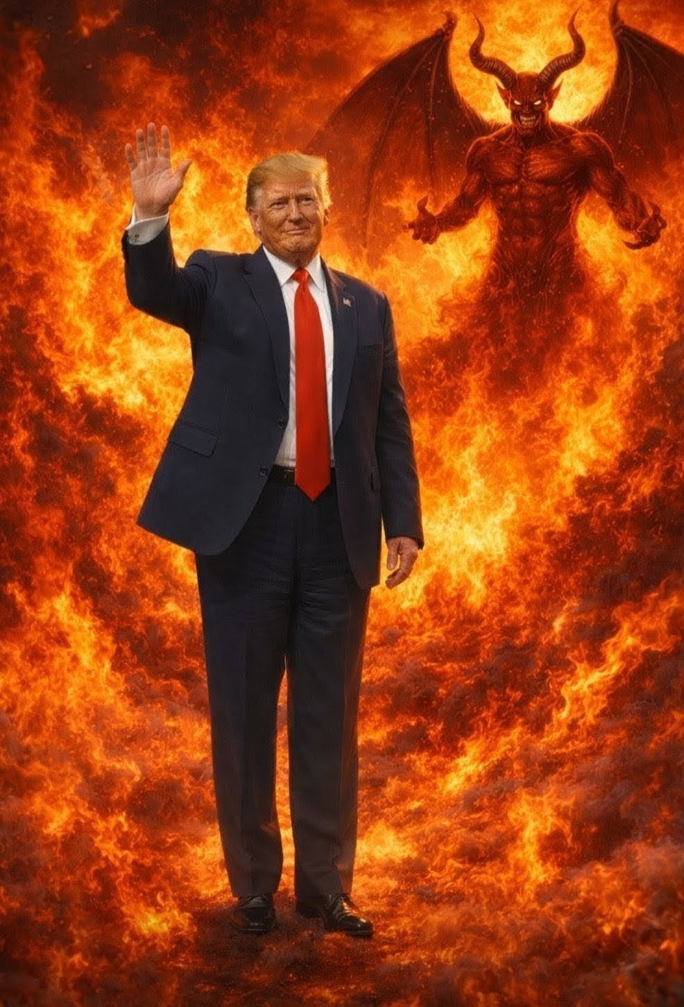 Criminal in Hell Blank Meme Template