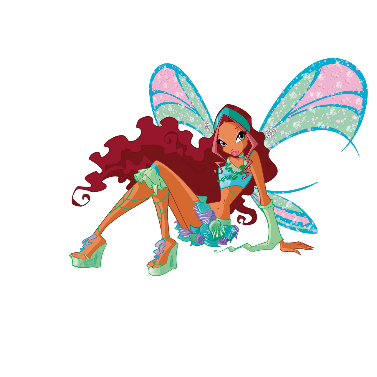 winx club aisha sophix 4 season Blank Meme Template