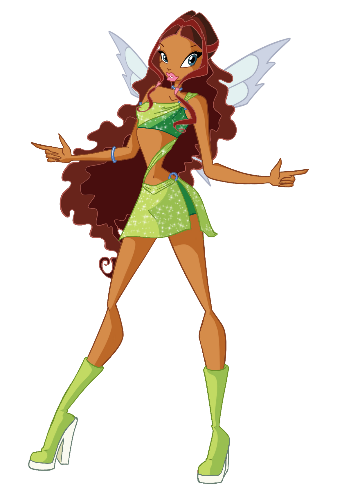 Aisha Magic Winx Blank Meme Template