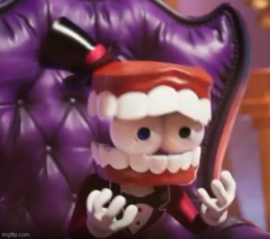 image tagged in scared caine | made w/ Imgflip meme maker