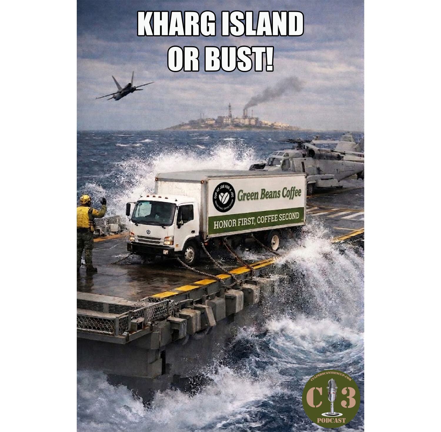 Kharg Island Blank Meme Template