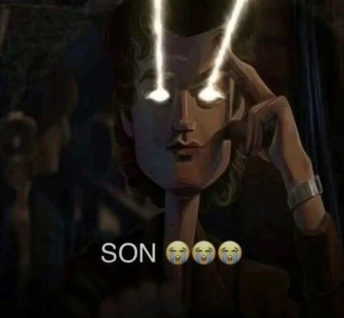 High Quality son Blank Meme Template