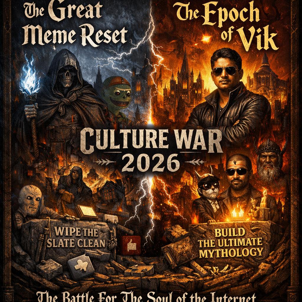 The Great Meme Reset and The Epoch of Vik Blank Meme Template