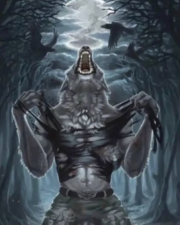 Wolf ripping off shirt meme Blank Meme Template