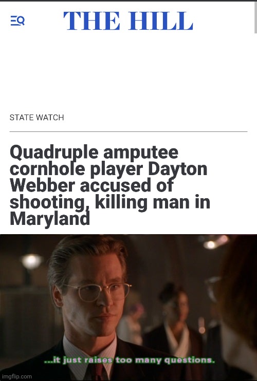 This is a legit news thing... What | image tagged in question,breaking news | made w/ Imgflip meme maker