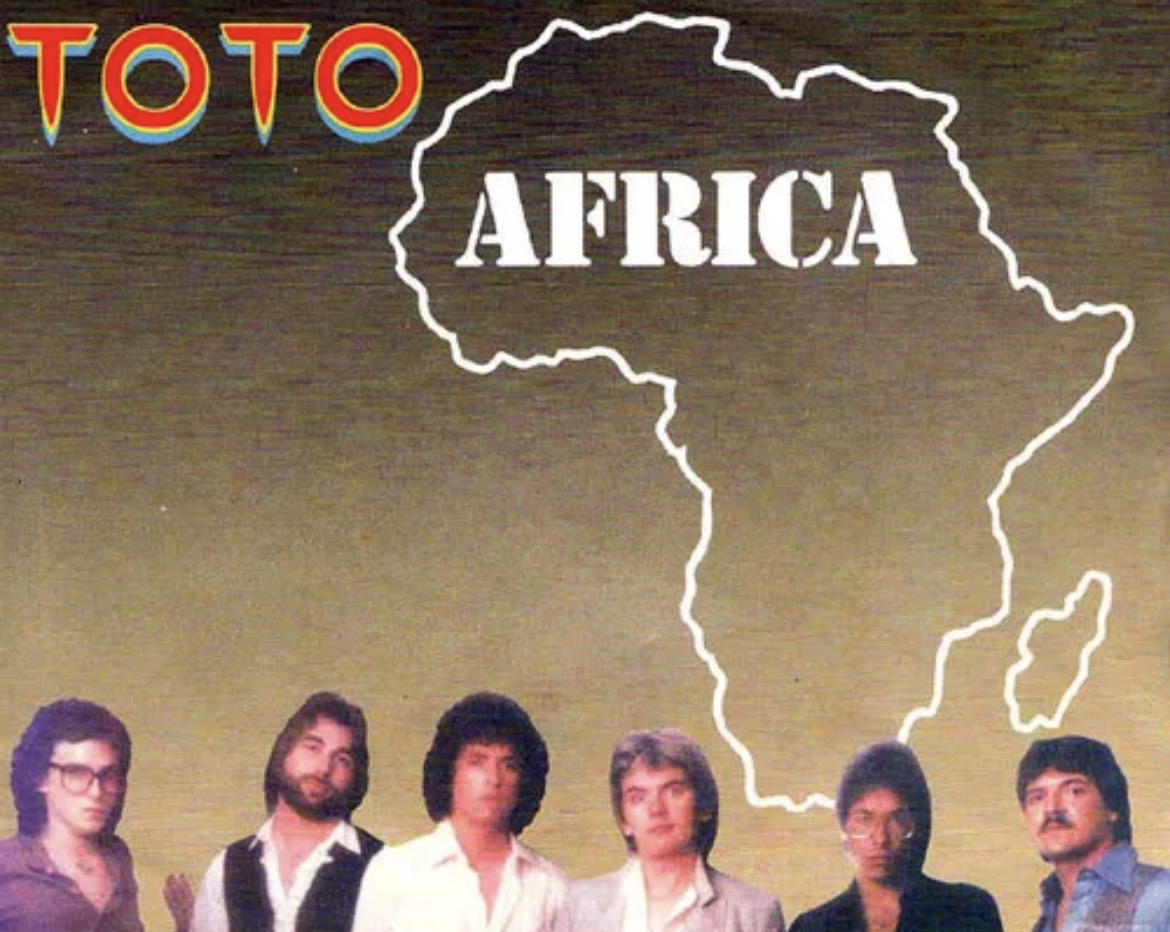 I bless the rains down in Africa Blank Meme Template