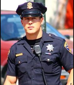 Obligatorily Named Police Officer Blank Meme Template