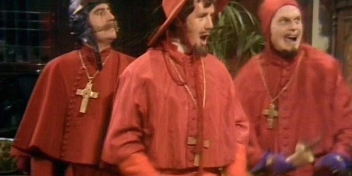 Monty Python Spanish Inquisition Blank Meme Template