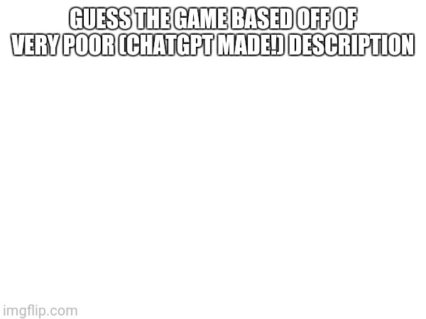 Check the image description. | Guess the game based off of VERY POOR (ChatGPT made!) description; ﻿So you wake up as... not a human. You were a human, but now you're a marketable creature with a name like Squeakizard or something. You don't question this. No one questions this. Society has moved past the need for humans.

A random overly-emotional animal finds you on a beach and immediately decides:

Yes. This stranger with amnesia will be my lifelong partner.

You join what is basically a child labor guild run by a balloon (important: the balloon is in charge), where everyone shouts a lot and eats apples. Your job is to go into procedurally-generated caves and commit wildlife management.

---

The Рlot Begins (Time is Illegal Now)

Eventually, everyone realizes time is breaking.

Not metaphorically. Literally.
Clocks? Frozen. Rivers? Frozen. My will to understand? Also frozen.

This is because some shiny gears (like, decorative clock cogs?) have been stolen, and apparently those are the only things preventing reality from buffering forever.

Naturally, the culprit is:

* A mysterious green lizard who steals time
* Which is bad
* Except actually good
* Except actually bad again later

The Plot Twist(s) (you are the problem)

You chase the lizard (who I will call Salad) and meet a skeleton ghost who is definitely trustworthy.

He says:

> Let's arrest Salad.

You do that.
This is a mistake.

Turns out:

* Salad is trying to fix time
* The ghost is trying to kidnap you into the future
* You are from the future
* You forgor

---

The Future (everything sucks)

You get dragged into the future where:

* The sun is gone (budget cuts)
* Time is broken
* Everyone is depressed

Also there is a giant time dragon who is having the worst day of his life and screaming constantly because his house (a tower??) is falling apart.

Salad reveals:

We stole the gears to fix the tower so time doesn't die.

Which is a bold strategy considering it looked exactly like villain behavior.

---

Running Up a Tower Because That Always Works

You:

* Escape death
* Climb a tower
* Fight God (time edition)

You win, because friendship is stronger than physics.

Time is saved

---

Emotional Damage DLC (mandatory crying section)

Now that time is fixed, the timeline corrects itself.

Which means:

* You, the player, stop existing

Because you were a future mistake or something.

You fade away while your partner cries so hard that the game weaponizes sadness. This is legally required.

---

Post-Game (nevermind, you're back)

Then a higher being (??? literally just stronger than the time god) says:

> Actually that was sad. Undo it.

So you come back to life.

No explanation. No consequences. Just vibes.

---

Post-Post-Game (mountain tourism arc)

You graduate from Balloon School and immediately go hiking.

You:

* Climb a mountain
* Beat up pollution blobs
* Help a flower hedgehog become a sky hedgehog

This is apparently critical to the plot.

---

Special Episodes (side stories nobody asked for but everyone needed)

These unlock as you go and answer extremely important questions like:

Episode 1

A beaver fails upward and wishes for a friend.
The universe responds by creating you. This is canon.

---

Episode 2

The balloon used to be a smaller balloon and was even more powerful somehow.

Also his mentor gets arrested, which is never emotionally resolved.

---

Episode 3

A sunflower does detective work and proves that side characters also suffer.

---

Episode 4

Three treasure hunters go on an adventure and find:

* Fake treasure
* Then real treasure
* Which is a time gear
  Because everything is a time gear.

---

Episode 5 (the "oh wait this is actually important" one)

Back in the future:

* Salad and ghost man fight each other
* Then team up
* Then betray each other again
* Then fight the time dragon while you fight it in the past

﻿So you wake up as... not a human. You were a human, but now you're a marketable creature with a name like Squeakizard or something. You don't question this. No one questions this. Society has moved past the need for humans.

A random overly-emotional animal finds you on a beach and immediately decides:

Yes. This stranger with amnesia will be my lifelong partner.

You join what is basically a child labor guild run by a balloon (important: the balloon is in charge), where everyone shouts a lot and eats apples. Your job is to go into procedurally-generated caves and commit wildlife management.

---

The Рlot Begins (Time is Illegal Now)

Eventually, everyone realizes time is breaking.

Not metaphorically. Literally.
Clocks? Frozen. Rivers? Frozen. My will to understand? Also frozen.

This is because some shiny gears (like, decorative clock cogs?) have been stolen, and apparently those are the only things preventing reality from buffering forever.

Naturally, the culprit is:

* A mysterious green lizard who steals time
* Which is bad
* Except actually good
* Except actually bad again later

The Plot Twist(s) (you are the problem)

You chase the lizard (who I will call Salad) and meet a skeleton ghost who is definitely trustworthy.

He says:

> Let's arrest Salad.

You do that.
This is a mistake.

Turns out:

* Salad is trying to fix time
* The ghost is trying to kidnap you into the future
* You are from the future
* You forgor

---

The Future (everything sucks)

You get dragged into the future where:

* The sun is gone (budget cuts)
* Time is broken
* Everyone is depressed

Also there is a giant time dragon who is having the worst day of his life and screaming constantly because his house (a tower??) is falling apart.

Salad reveals:

We stole the gears to fix the tower so time doesn't die.

Which is a bold strategy considering it looked exactly like villain behavior.

---

Running Up a Tower Because That Always Works

You:

* Escape death
* Climb a tower
* Fight God (time edition)

You win, because friendship is stronger than physics.

Time is saved

---

Emotional Damage DLC (mandatory crying section)

Now that time is fixed, the timeline corrects itself.

Which means:

* You, the player, stop existing

Because you were a future mistake or something.

You fade away while your partner cries so hard that the game weaponizes sadness. This is legally required.

---

Post-Game (nevermind, you're back)

Then a higher being (??? literally just stronger than the time god) says:

> Actually that was sad. Undo it.

So you come back to life.

No explanation. No consequences. Just vibes.

---

Post-Post-Game (mountain tourism arc)

You graduate from Balloon School and immediately go hiking.

You:

* Climb a mountain
* Beat up pollution blobs
* Help a flower hedgehog become a sky hedgehog

This is apparently critical to the plot.

---

Special Episodes (side stories nobody asked for but everyone needed)

These unlock as you go and answer extremely important questions like:

Episode 1

A beaver fails upward and wishes for a friend.
The universe responds by creating you. This is canon.

---

Episode 2

The balloon used to be a smaller balloon and was even more powerful somehow.

Also his mentor gets arrested, which is never emotionally resolved.

---

Episode 3

A sunflower does detective work and proves that side characters also suffer.

---

Episode 4

Three treasure hunters go on an adventure and find:

* Fake treasure
* Then real treasure
* Which is a time gear
  Because everything is a time gear.

---

Episode 5 (the "oh wait this is actually important" one)

Back in the future:

* Salad and ghost man fight each other
* Then team up
* Then betray each other again
* Then fight the time dragon while you fight it in the past

Time travel teamwork! | made w/ Imgflip meme maker