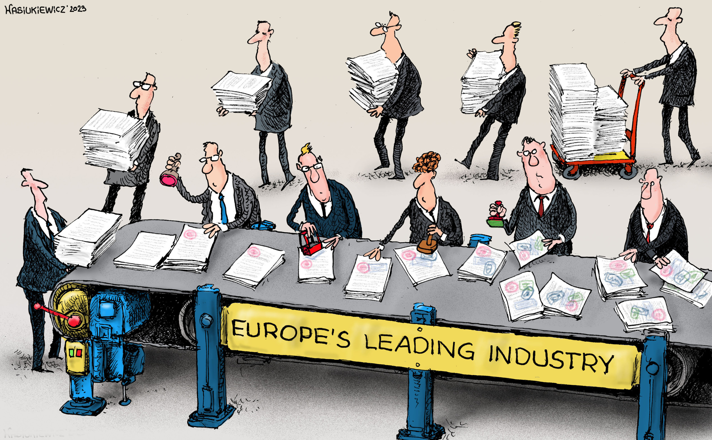 European Union Leading Industry Blank Meme Template