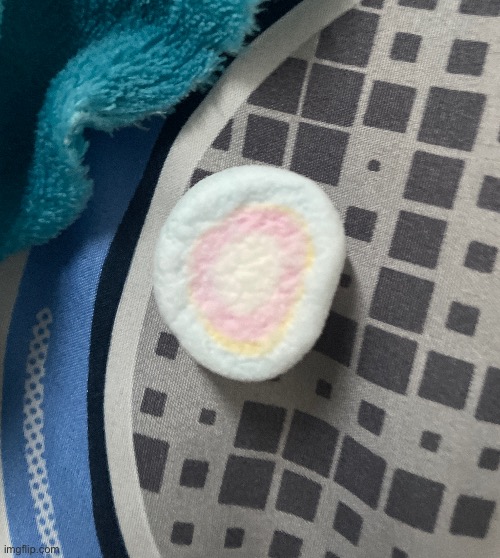 This marshmallow reminds me of something horrible… | made w/ Imgflip meme maker