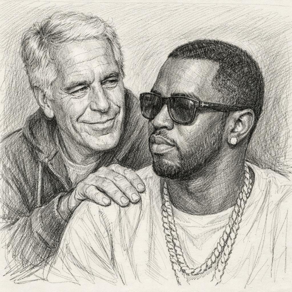 Epstein friendly taping Blank Meme Template