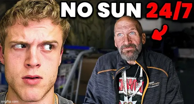 nvm im back already. im only speaking through titles because of this unfunny bullshit yall doin | image tagged in no sun 24/7 | made w/ Imgflip meme maker