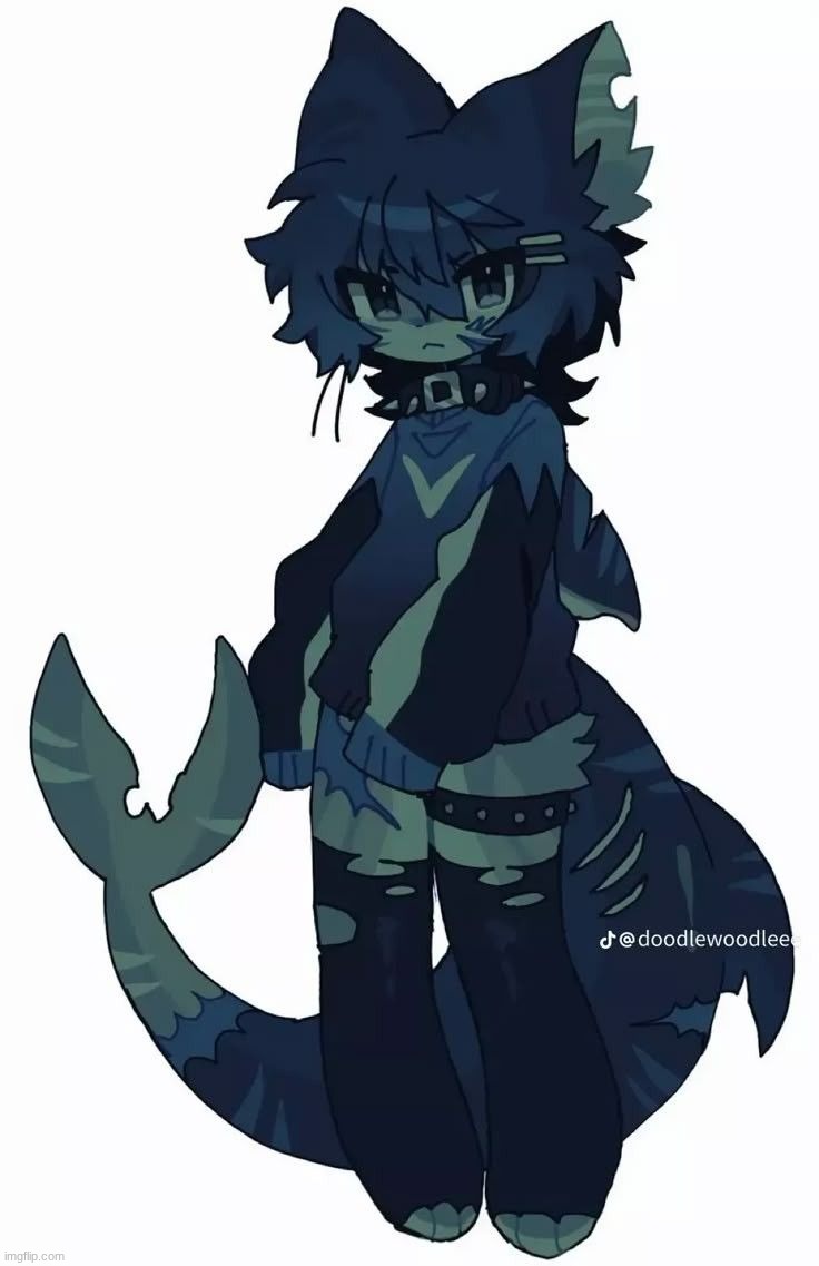 i like sharks | image tagged in artist is keiiyen | made w/ Imgflip meme maker