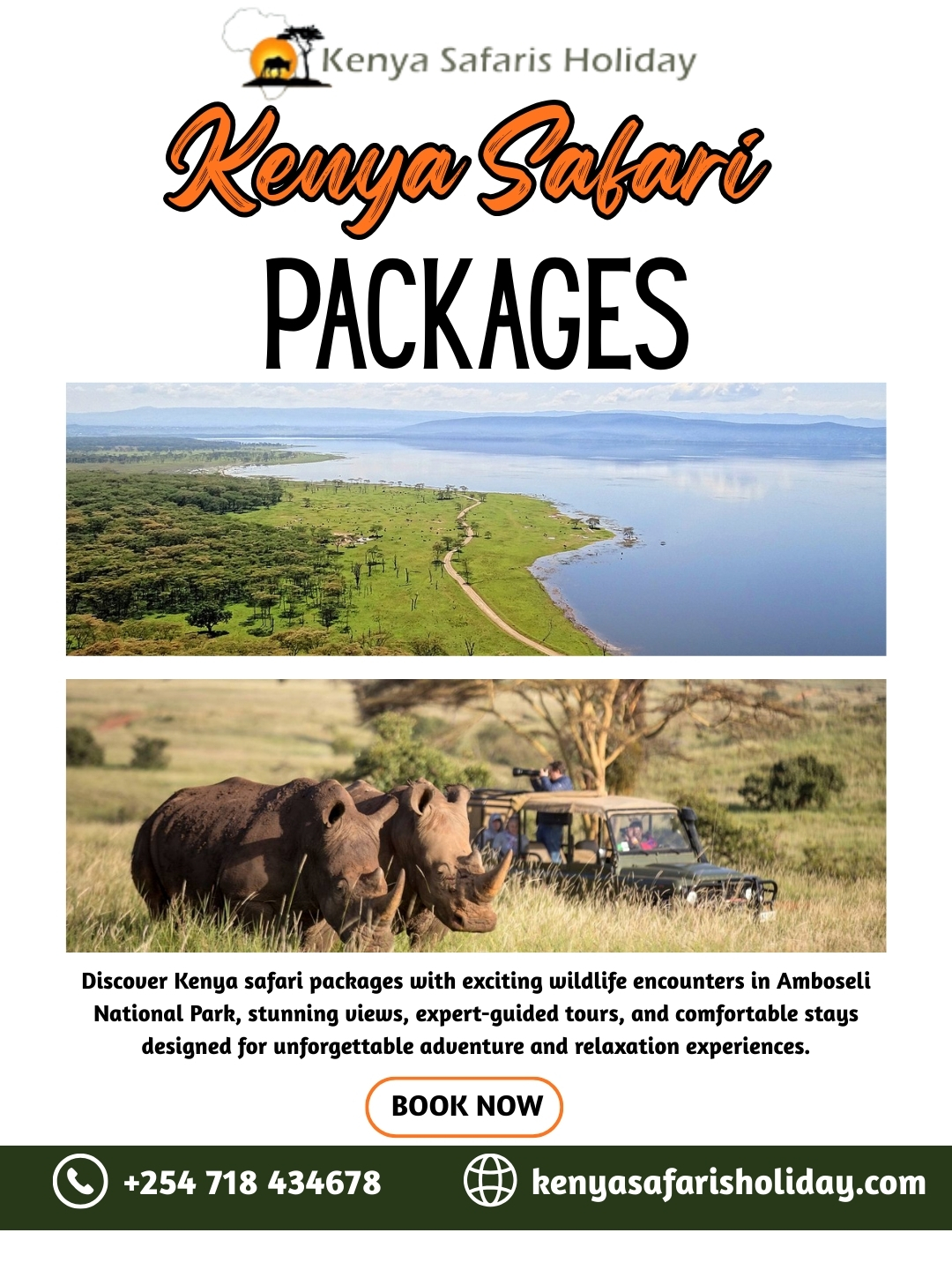 Kenya Safari Packages Blank Meme Template