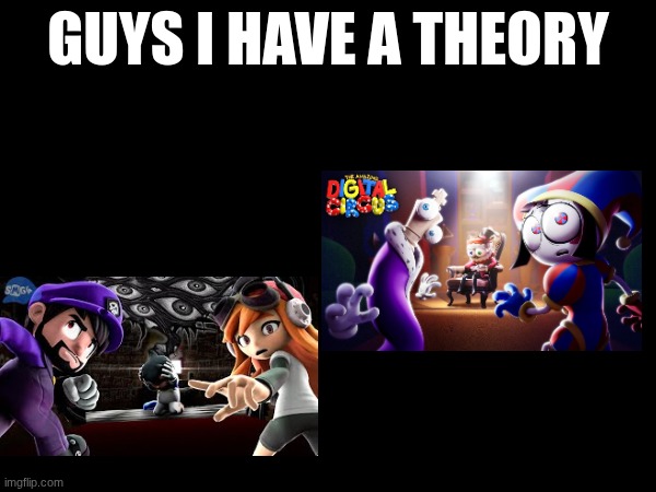 look hear me out here smg4 is part of glitch | image tagged in the amazing digital circus,smg4 | made w/ Imgflip meme maker