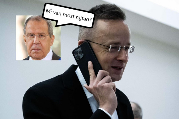 Szijjarto Lavrov Blank Meme Template