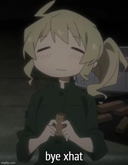 ArabMogus' one millionth yuuri temp -w- | bye xhat | image tagged in aranmogus' one millionth yuuri temp -w- | made w/ Imgflip meme maker