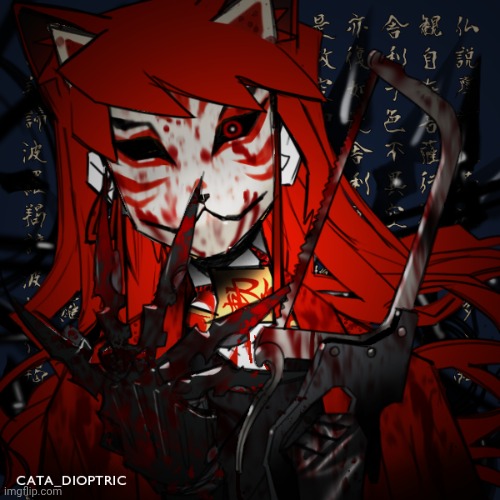 dark kitsune dragnoc (Saw) | image tagged in dark kitsune dragnoc saw | made w/ Imgflip meme maker