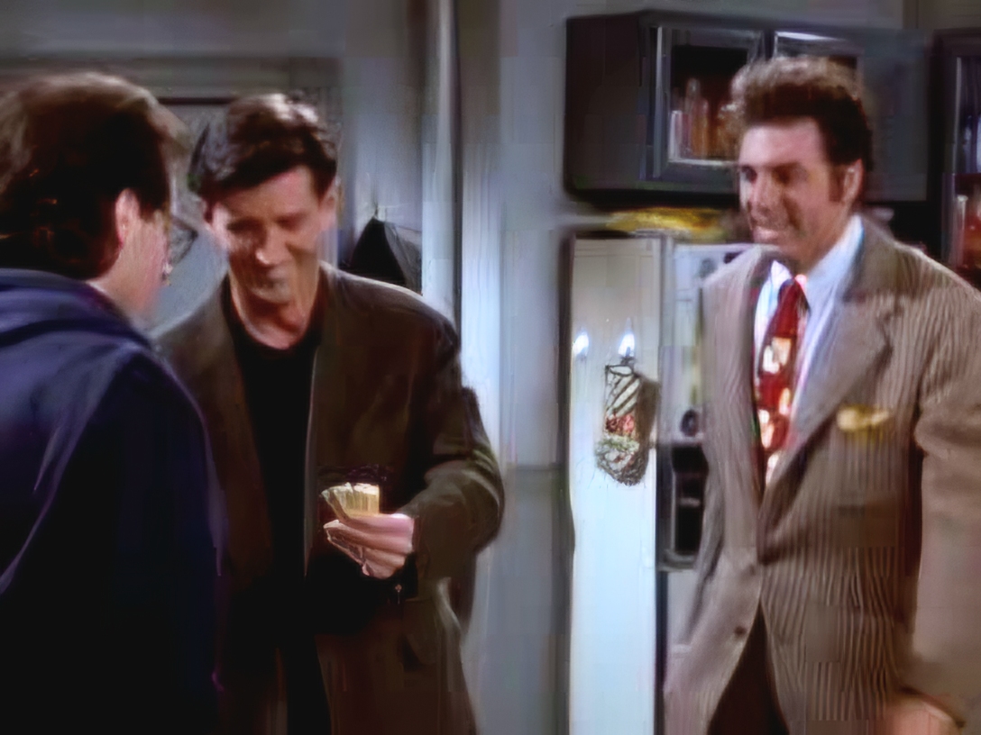 Seinfeld Let's All Enjoy a Chew Blank Meme Template