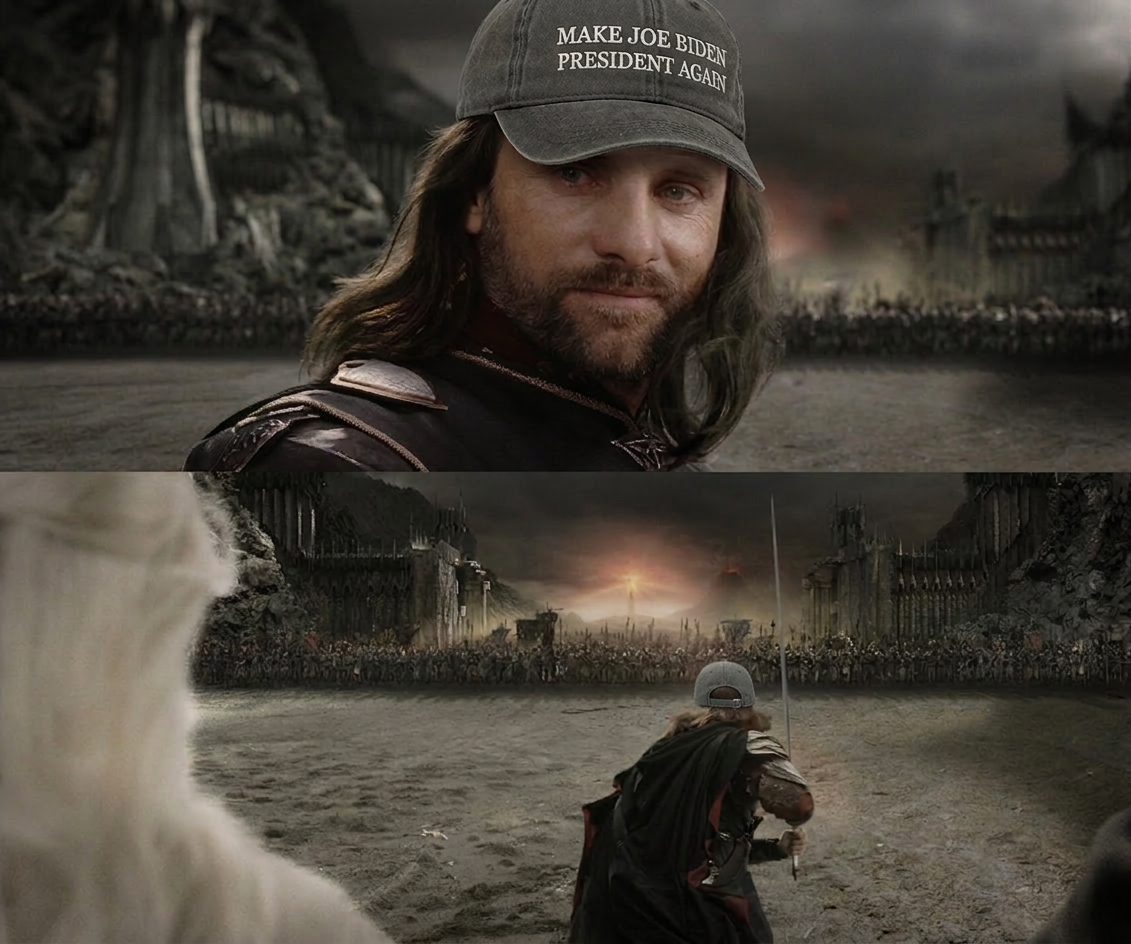 For Joe Biden Blank Meme Template