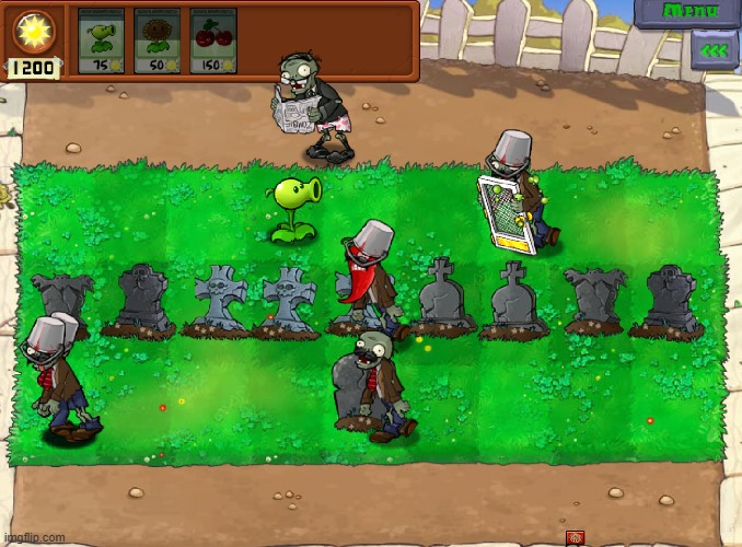 pvz hard mode mods bruh | made w/ Imgflip meme maker