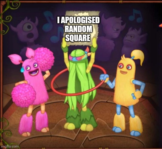 Pomily | I apologised random square | image tagged in pomily | made w/ Imgflip meme maker