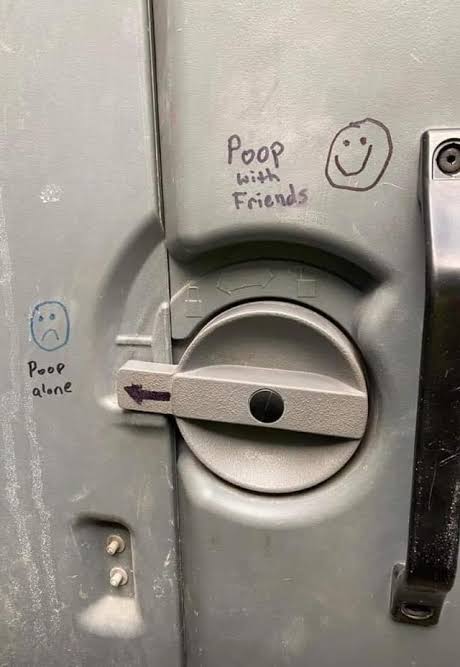 Poop with friends Blank Meme Template