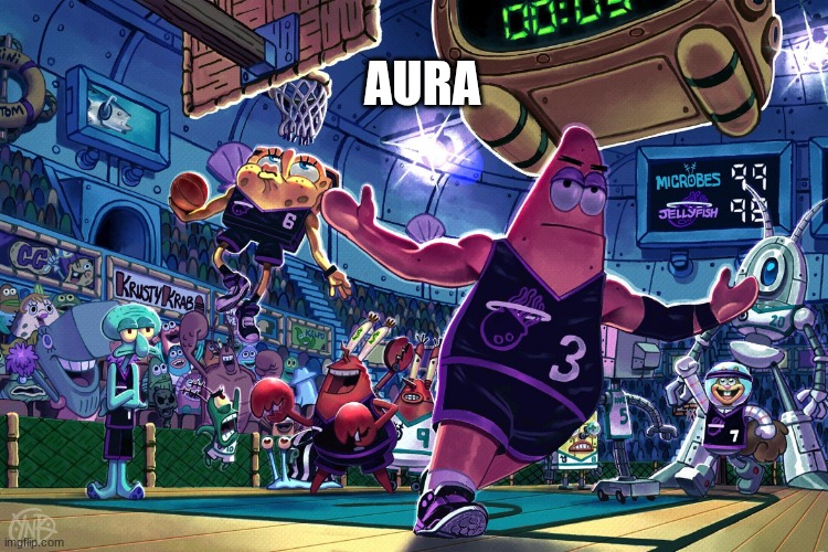 Patrick Dunk Meme | aura | image tagged in patrick dunk meme,diddy | made w/ Imgflip meme maker