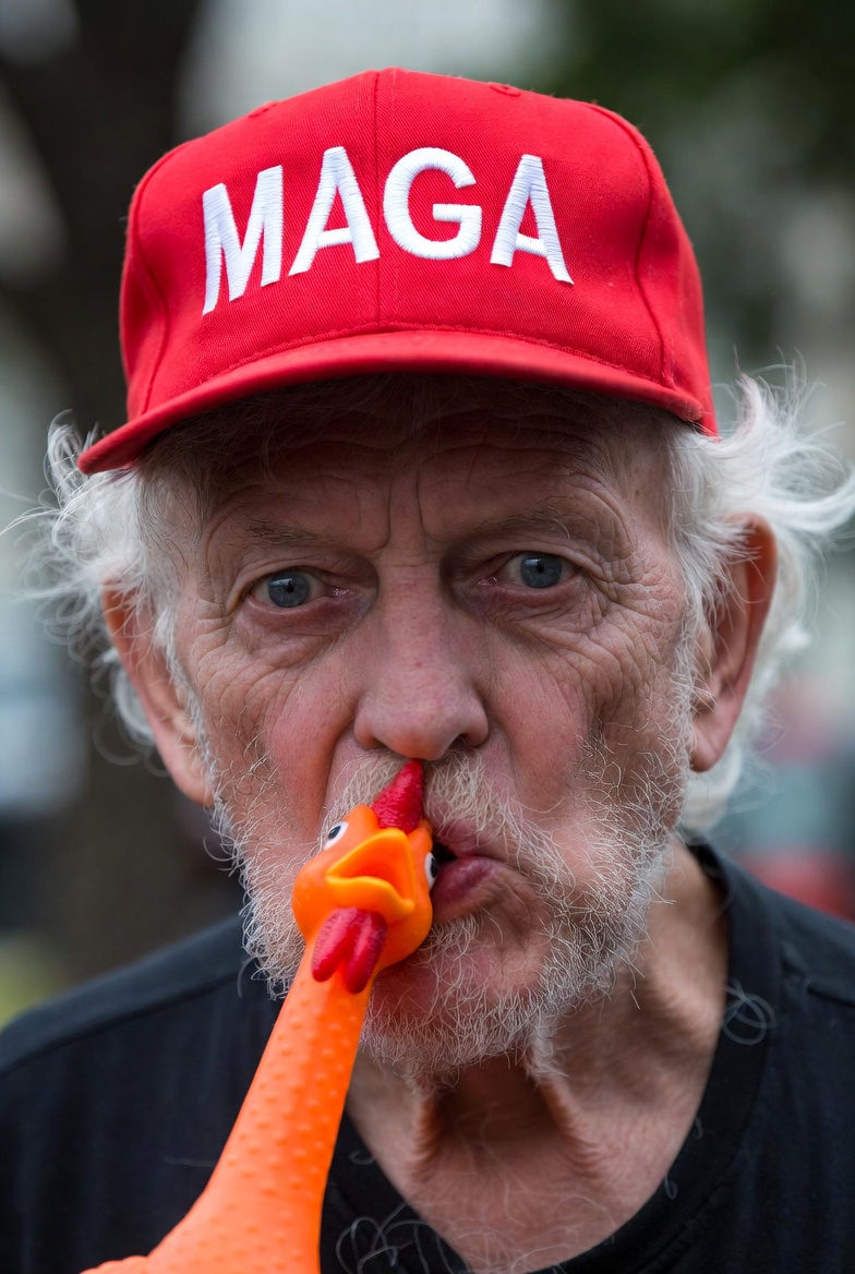 MAGA MAGAt man orange chicken Trump Blank Meme Template