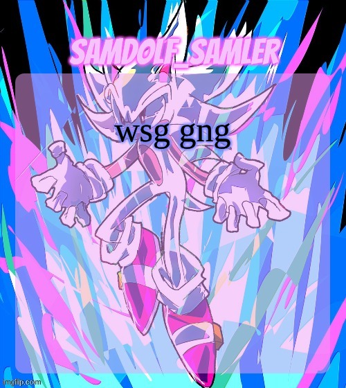 sam's temp (THANKS STREET RAT!) | wsg gng | image tagged in sam's temp thanks street rat | made w/ Imgflip meme maker