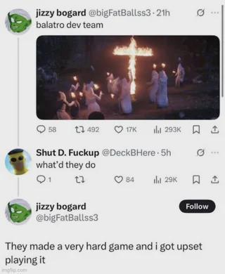 balatro dev team Blank Meme Template