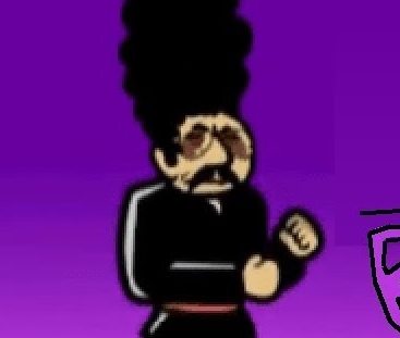 Karate Man Senior Blank Meme Template