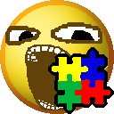 Puzzle piece soyjak emoji Meme Template