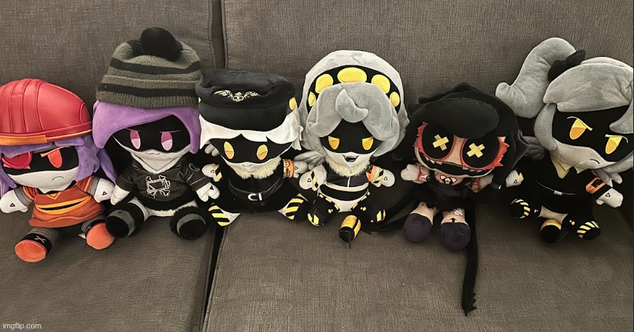 The gang's all here TuT | image tagged in murder drones | made w/ Imgflip meme maker