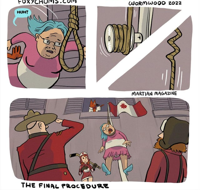 Tranny gets murdered in Canada Blank Meme Template